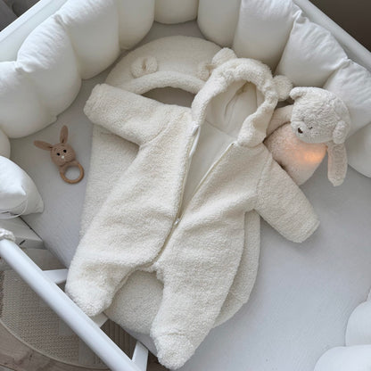 Footmuff "Teddy" - Milk
